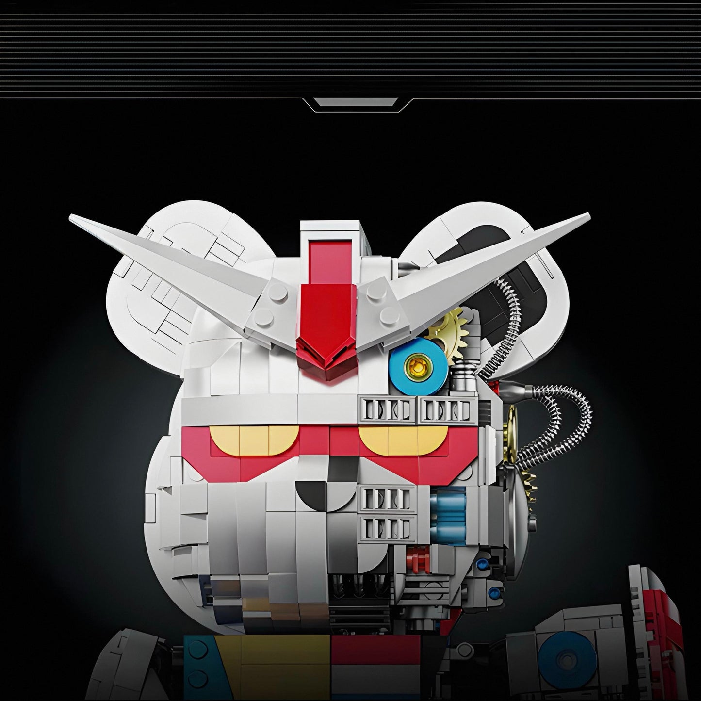 Bearblock #Fightbot 400% | 1682pcs