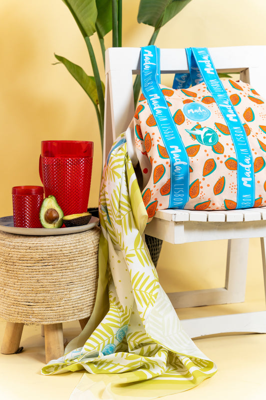 Super Towel Green Leafs